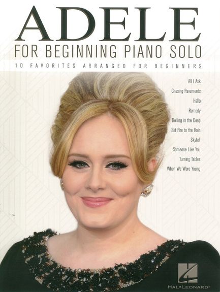 ADELE - ADEL FOR BEGINNING PIANO SOLO